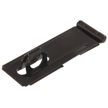 Hillman Carded, Safety Hasp Hinges, Black, 3.5 in. 851425